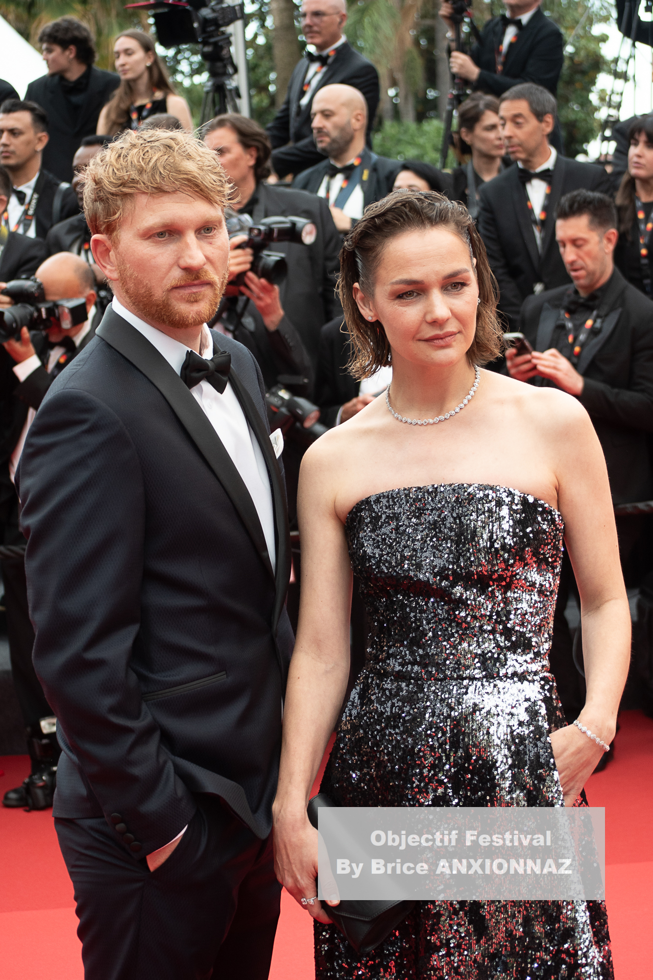 Lucas Prisor And Luise Heye / 78th Cannes International Film Festival / Objectif Festival by Brice ANXIONNAZ